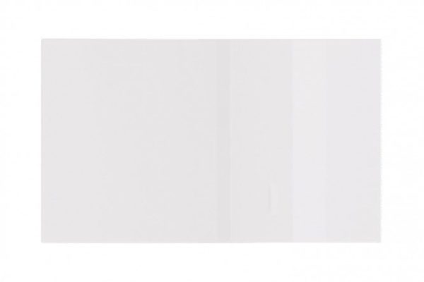 Front for wall cabinet with horizontal opening City 59.6x35.6 cm, white gloss color