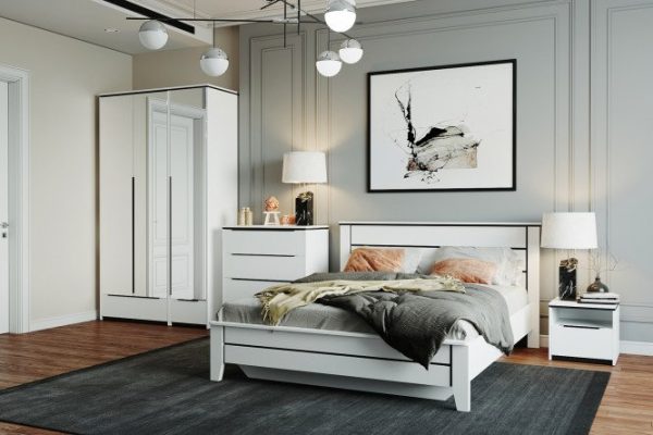 Bedroom set SCANDICA Wilma