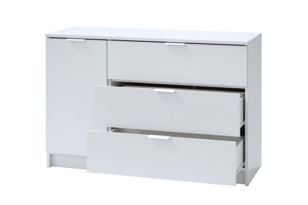 Chest of drawers Loft 1200, white
