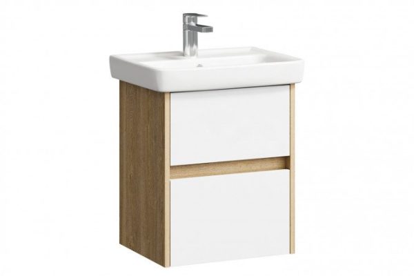 Hanging cabinet AQWELLA City 43 cm, Baltic oak color