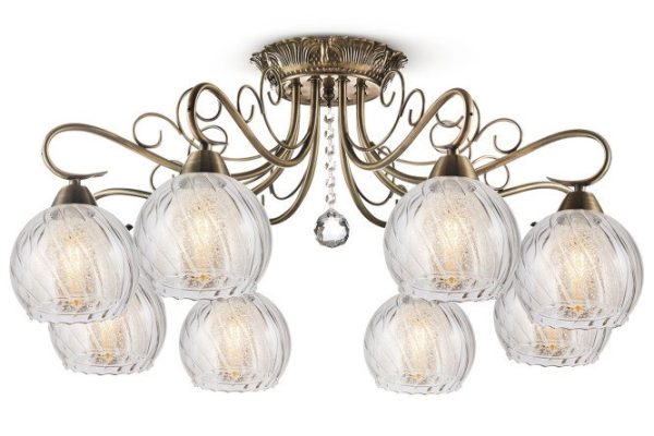 Ceiling lamp FREYA FR2662 27 sq.m., 72.5x27.5x72.5 cm, E14