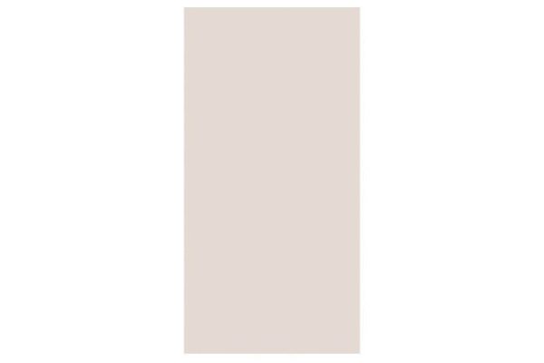 Decorative side wall Demi for floor-standing end cabinets 35.1x72 cm, matte latte color