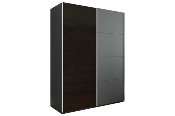 1gq4y1z0pc9d7s3x30shjpx89yw4i404.jpg 2-door wardrobe Comet 160x220x66 cm, diamond gray, black