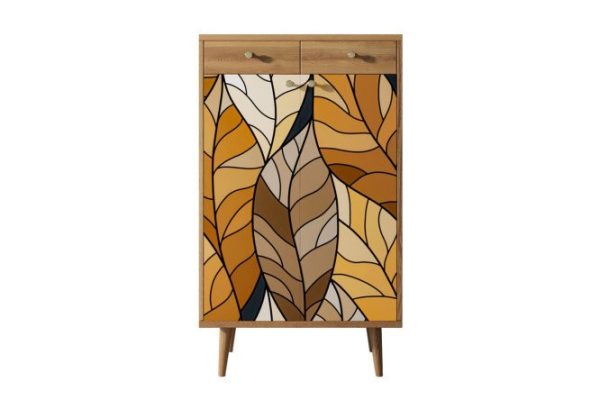 Chest of drawers Berber 2 drawers and doors