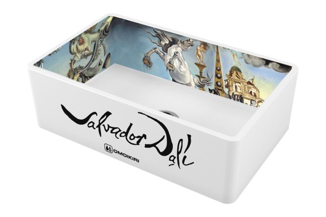 Inset sink OMOIKIRI Mikura 76-Dali 4993023 76x46x23 cm