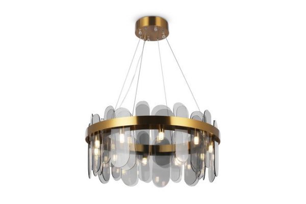 Hanging lamp FREYA Modern Deserto 40 sq.m., 40x24x40 cm, G9