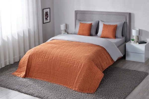 Set of bedspread + pillowcases MICASA Antelina 220x240 cm, Polyester