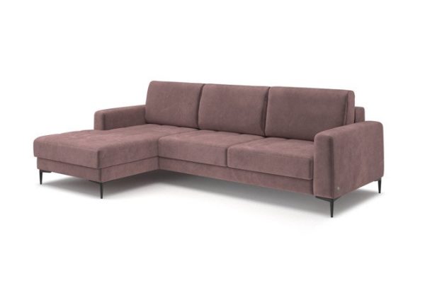 Corner sofa bed Pierre with left corner