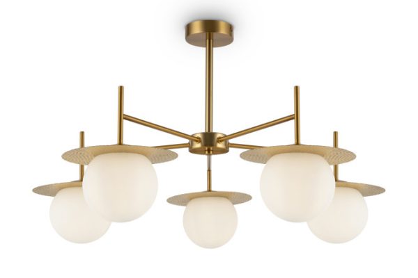 Hanging lamp FREYA Modern Camelia 25 sq.m., 75x42x75 cm, E27