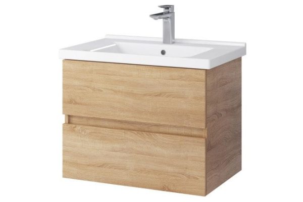 Hanging cabinet Sanstar Tuscany 393.1-1.4.1 65.8 cm, frame color Sonoma oak light, facade color Sonoma oak light