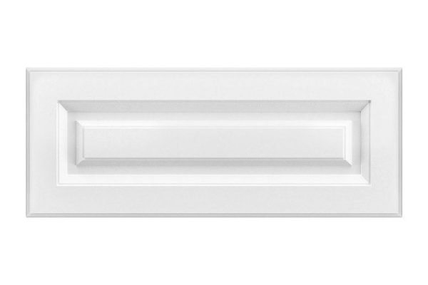 Aurora facade of the cabinet-superstructure 59.6x23.6 cm, color white snow soft