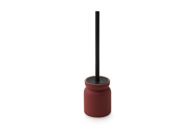 Toilet brush in stand EVIO Cusco 10.6x40.5x10.6 cm, Ceramic