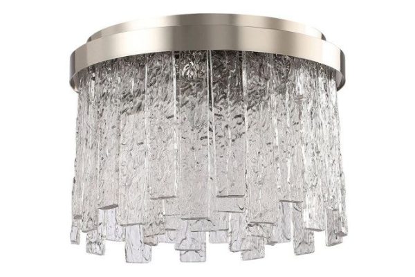 Ceiling chandelier STILFORT Frostyle 16 sq.m., 40x28.5x40 cm, E14
