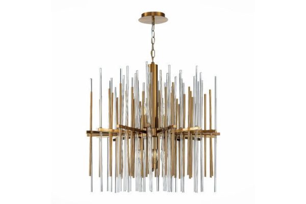 Hanging chandelier ST LUCE Teramo 16 sq.m., 65x65x65 cm, E14
