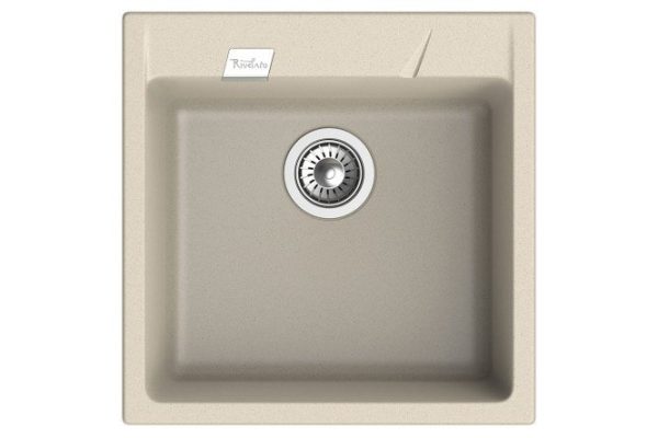 Inset sink RIVELATO Raum RM-50 50x51x20 cm