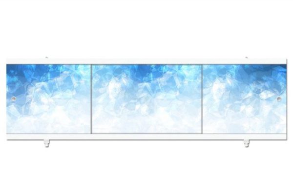 Bath screen MELODIA DELLA VITA Salsa MBSS17014 170x54 cm