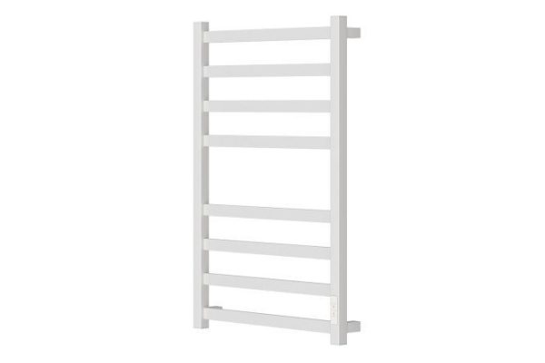 Electric heated towel rail POINT Mercury P8, white PN83858W 53x80x8 cm