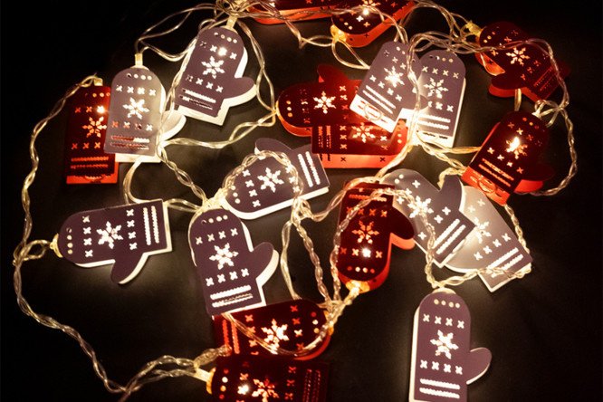 Electric garland Mittens 2.85 m