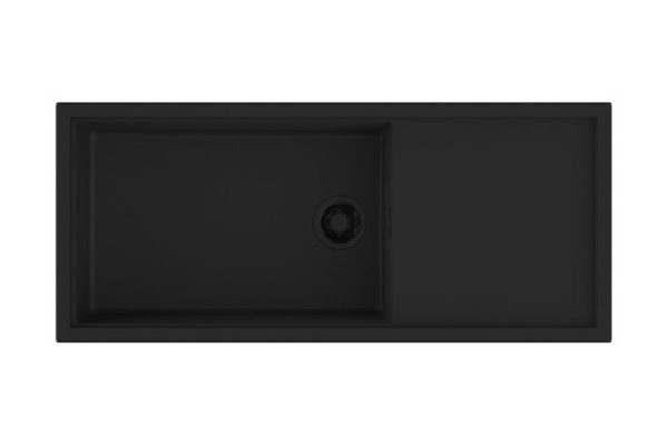 Inset sink with wing OMOIKIRI Sintesi 116-GB 4997120 116x50x20 cm