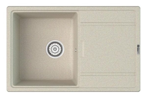 Kitchen sink POINT Laura 78 PN3005BG, light beige 78x50x21.5 cm