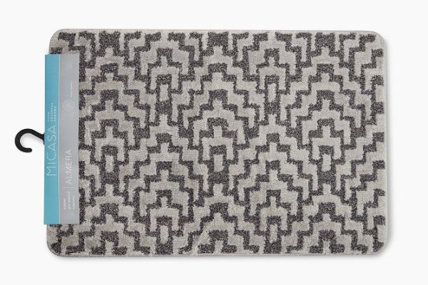 Bathroom rug MICASA Almera 60x90 cm, Polyester