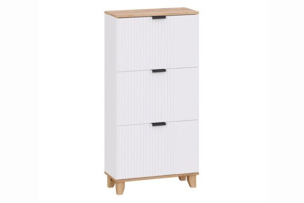 Shoe rack SCANDICA Nice 60.2x120.6x26.8 cm