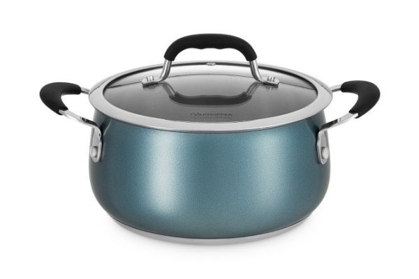 1zh0lb198gpyoi00ly3egdauh48b03vb.jpg Casserole with lid VANHOPPER Indigo 3.1 l