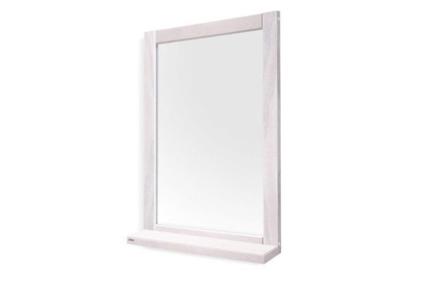 Mirror with shelf in Albero frame 47x67 cm