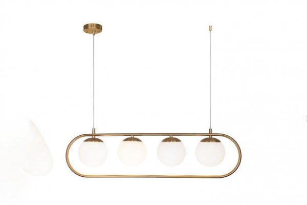 Hanging lamp EUROSVET Ringo 16 sq.m., 78x120x13 cm, E27