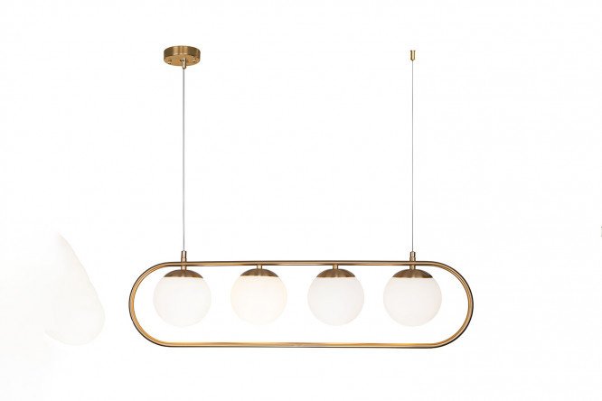 Hanging lamp EUROSVET Ringo 16 sq.m., 78x120x13 cm, E27