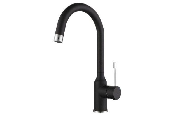 Kitchen mixer RIVELATO Garda 1923502 nero cromo