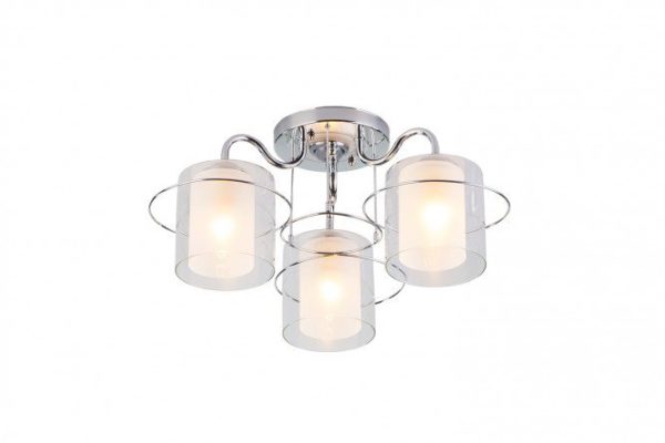 Chandelier EUROSVET Darcy 9 sq.m., 45x26x45 cm, E27