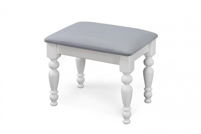 Banquette Barin color mora gray, white