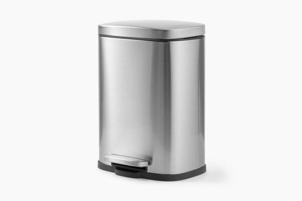 Waste bin with lid BERKRAFT Compact 21.5x30x18.5 cm, 5 l