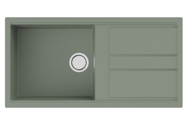 Inset sink with wing OMOIKIRI Kitagawa 100-WG 4993251 100x51x20 cm