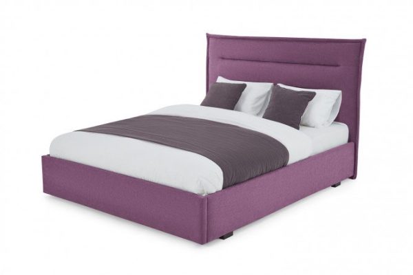 Bed with lifting mechanism Stella color lilac 180x200 cm