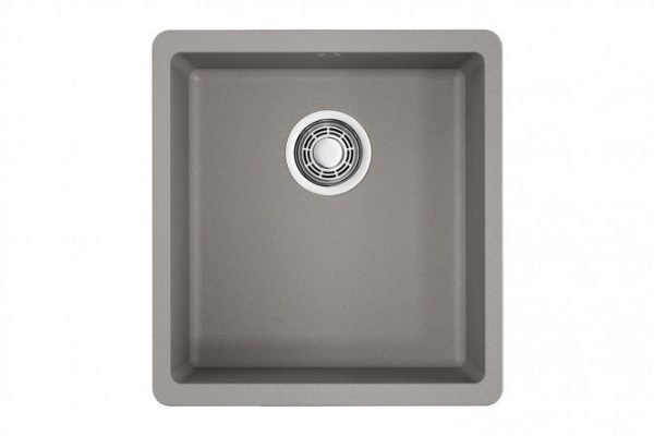 Inset sink OMOIKIRI Kata 40-U-GR 4993397, gray 40x42x20 cm