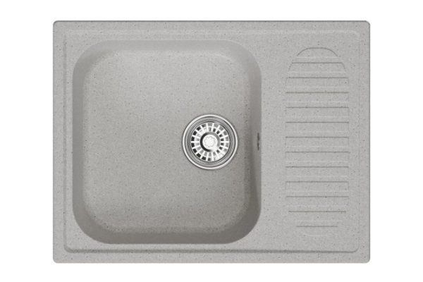 Inset sink with drainer MIXLINE ML-GM18 551972 64x49x21 cm