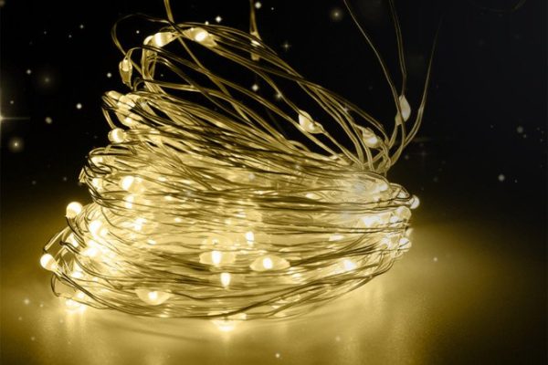 Electric garland FAZA DC-G03-120 Y 12.1 m