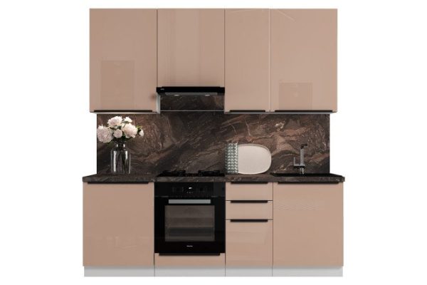Kitchen set Aesthetic Sienna 2.2 m sienna, white