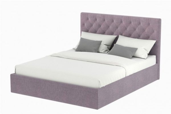 Bed with lifting mechanism Darina color lilac 140x200 cm