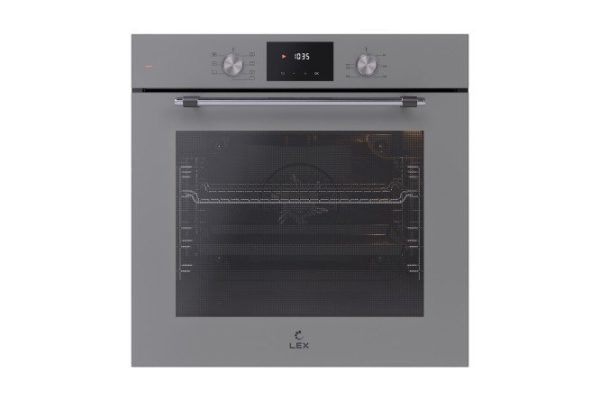 Electric oven EDP 671 GR MAX, gray 59.5x59.5x54.7 cm