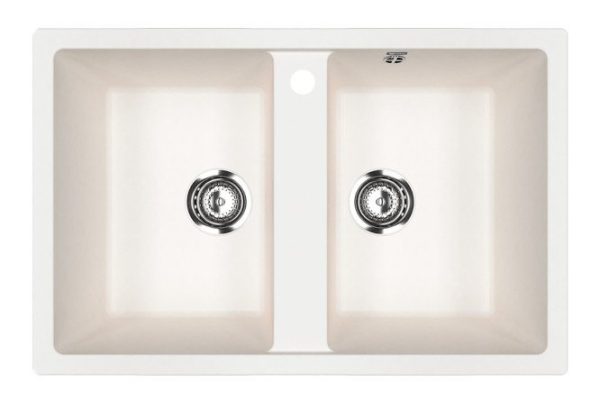 Inset sink ULGRAN u-608 341 77x50x19 cm