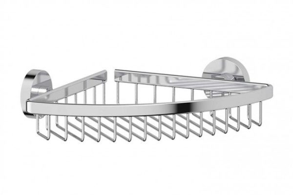 Corner lattice shelf Harmonie 22.9x6.2x22.9 cm