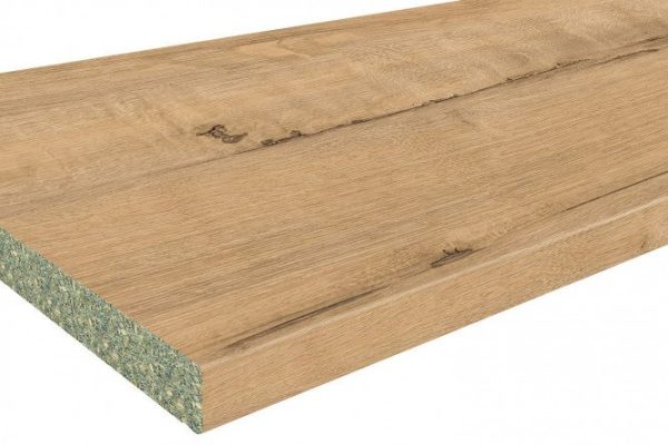 Tabletop Bunratti Oak 240x60x3.8 cm