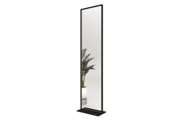 Floor mirror in frame GENGLASS Zeliso one-sided 45x185 cm