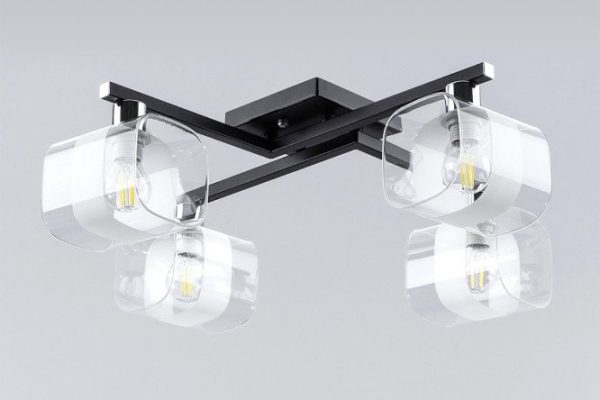 Chandelier CITILUX Virta 11 sq.m., 40x15x40 cm, E14