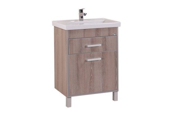 Floor stand ONIKA Natalie 106001 56.4 cm, frame color Taormina ash, facade Taormina ash