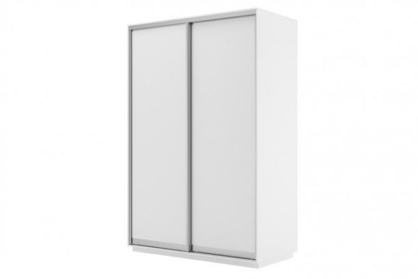 Sliding wardrobe 2-door Slide 160x220x60 cm, white snow