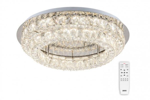 Chandelier CITILUX Olimpia 20 sq.m., LED, 60 cm